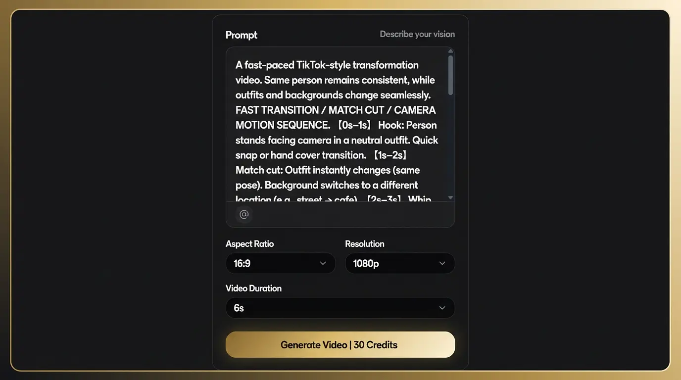 Step 2 — Generate